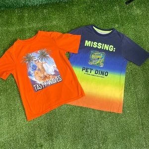 2 boys shirts one size 8 one size 10